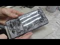 Honor 9X / После встречи с автомобилем. Ремонт экрана