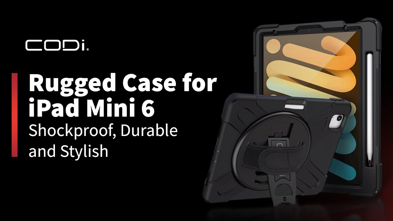 Best Rugged Case for iPad Mini 6 - Shockproof, Durable and Stylish