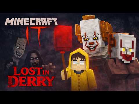 รีวิวม็อด IT - Lost in Derry 2 "ตัวตลกเพนนีไวซ์เขมือบเด็ก!!!" ใน Minecraft Bedrock Edition 😱