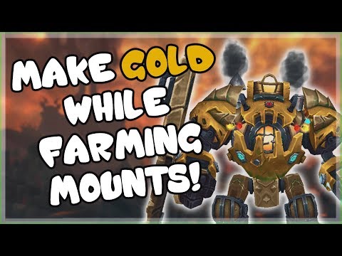Tips for Making Extra Gold While Mount Farming in World of Warcraft