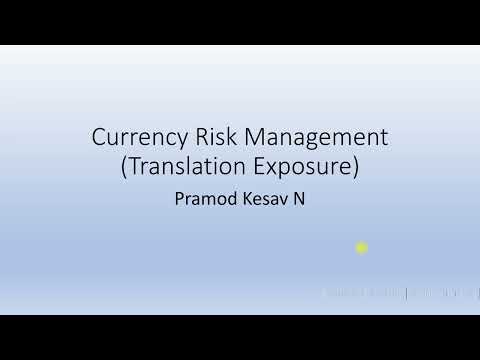 Currency Risk Management (Translation Exposure)