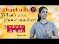 Simple And Effective Conversation Tips By Malar 128 3 Minute English