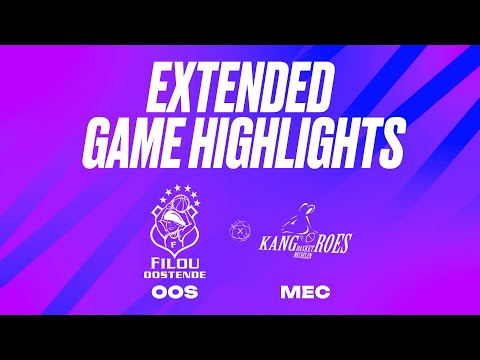 Filou Oostende vs. Kangoeroes Basket Mechelen Extended Game Highlights