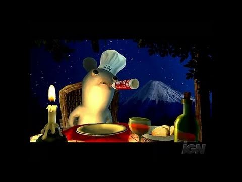 Rayman Raving Rabbids Nintendo Wii Trailer - Bunnies show