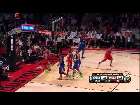 Kobe Bryant 9 PTS & 8 AST vs East All-Stars (2013 All-Star Game)