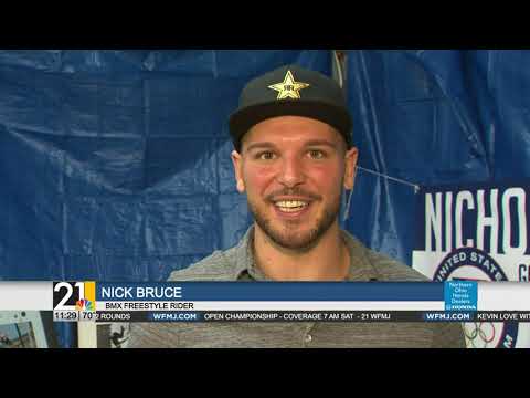 Hubbard Native Nick Bruce living out his childhood dream at Olympics