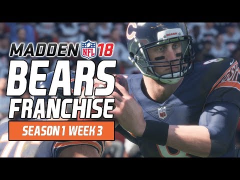 Madden NFL 18 - Bears Franchise Ep. 5 - Week 3 vs. Steelers [Season 1]