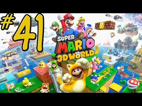 Super Mario 3D World - Part 41 - Beach Vacation [World Flower] (WiiU)