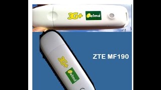 ZTE MF190 TELMA - Unlock
