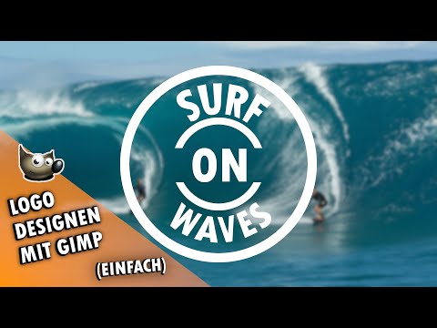 Einfaches logo mit ,,Gimp" erstellen (Schrift rund machen) /nExO
