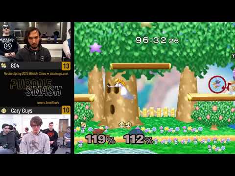 Purdue Spring 2019 Weekly #15 - Losers Finals - 804 vs Cary Guys