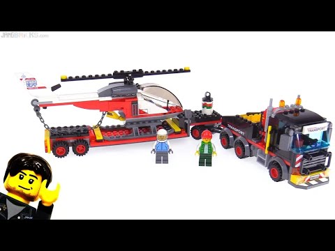 🔄 LEGO City 2018 Heavy Cargo Transport review! 60183 re upload