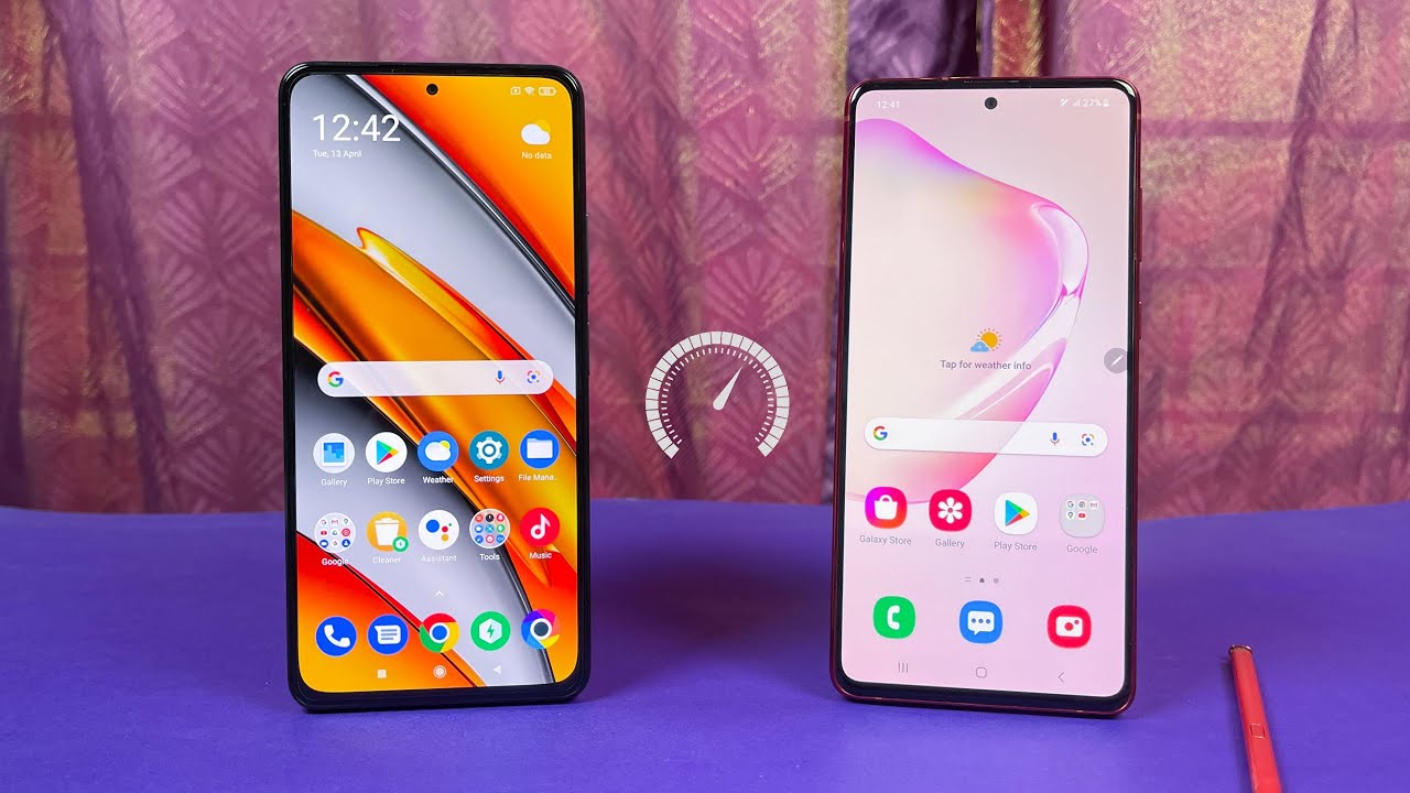 Poco F3 vs Samsung Galaxy Note 10 Lite (8GB) - Speed Test! (Snapdragon 870 vs Exynos 9810)!