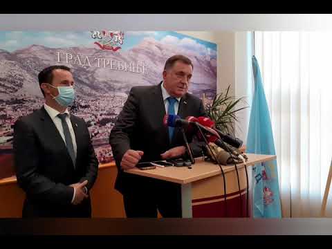 Dodik i Ćurić najavili gradnju nove bolnice u Trebinju