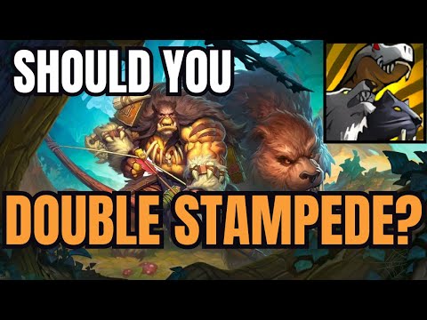DOUBLE STAMPEDE! | Is It Worth It And When? | Beast Mastery Hunter DPS MinMaxing in Season 3