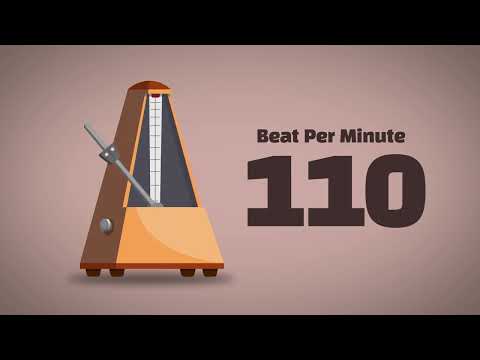 110 BPM Metronome [1Hour]