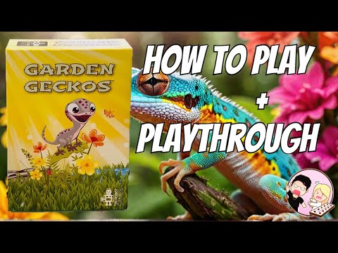 Garden Geckos | How To Play + Playthrough | Tin Robot Games