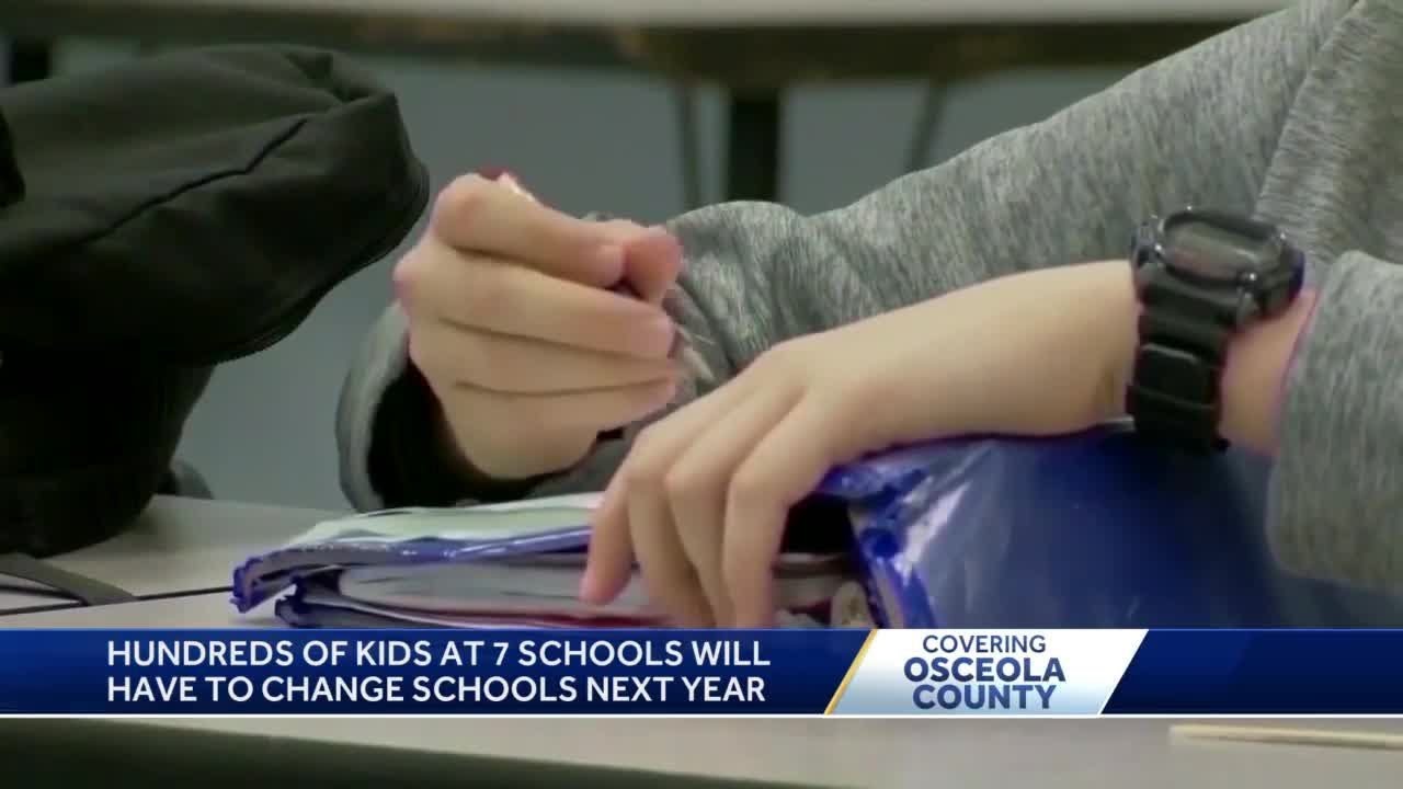Hundreds of students to transfer schools after Osceola County School Board approves rezoning