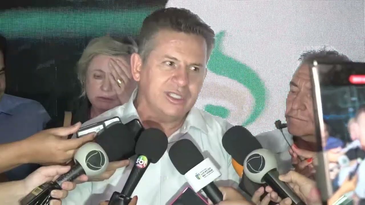 GOVERNADOR MAURO MENDES FALA SOBRE BR 163