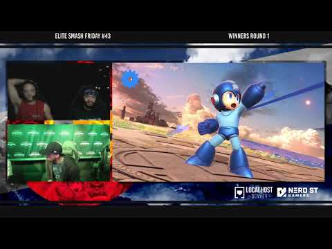 Elite Smash Friday #43 - TPFH|LostArtKid (Greninja) Vs. Veezy (Mega Man) - Winners Round 1