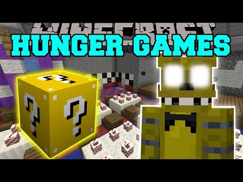 Minecraft: FIVE NIGHTS AT FREDDY'S HUNGER GAMES - Lucky Block Mod - Modded Mini-Game