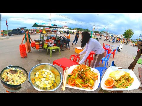 Fried Rice | Fried Noodle | Juicy Meatball / Cambodian Food