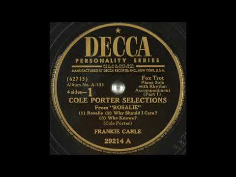 Frankie Carle - Cole Porter Selections from "Rosalie" (1954)