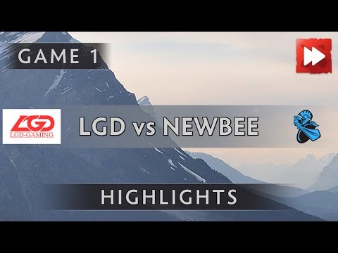 LGD Gaming vs Newbee [Game 1] The Summit 6 Qualifiers - Dota Highlights