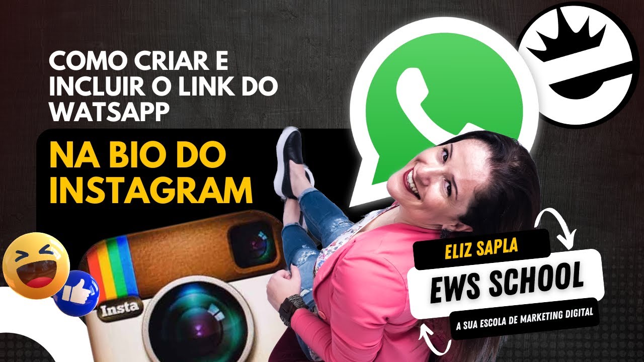 COMO CRIAR E INCLUIR O LINK DO WHATSAPP NA BIO DO INSTAGRAM