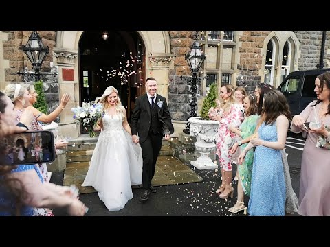 A slightly different style British wedding