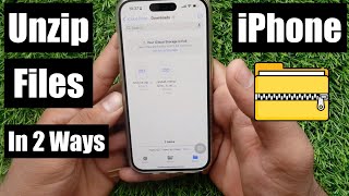 How To Unzip Files On iPhone in iOS 17.5.1 (Any iPhone)