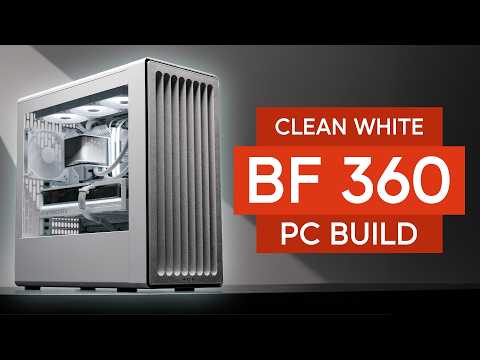 Case of the year? All White PC Build in the HAVN BF 360