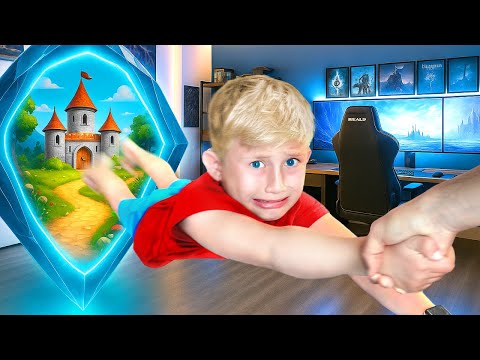 We Got TRAPPED Inside a MATH Video Game!