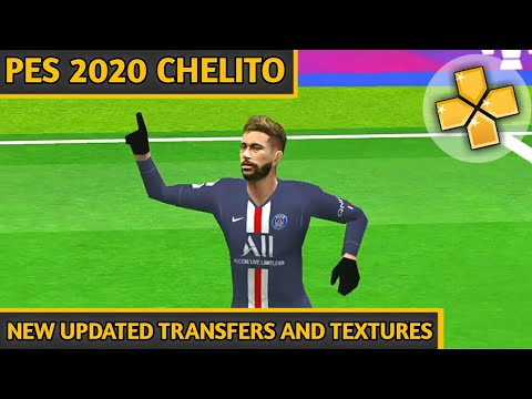 PES 2020 Chelito PSP | PPSSPP Emulator | New Updated Textures And Transfers | Best Graphics