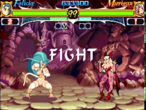 Night Warriors: Darkstalker's Revenge (Arcade) 1cc (Completo)