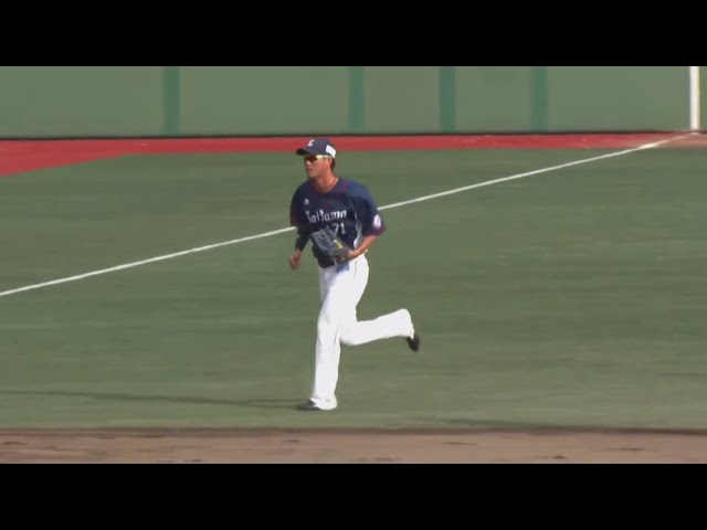 【ファーム】ライオンズ・戸川の好返球!! ランナーを刺した!! 2019/8/21 E-L(ファーム)