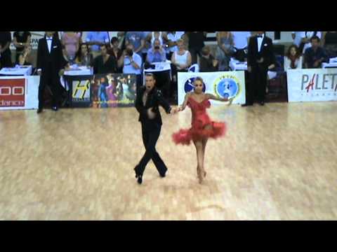 Klemen Prasnikar & Alexandra Averkieva Prague Open 2011 solo cha cha