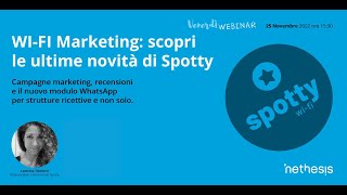 WiFi marketing: scopri le ultime novità di Spotty