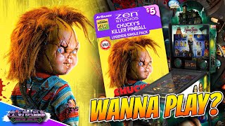 Chucky's Killer Pinball AtGames Legends Pinball 4k First Impressions!