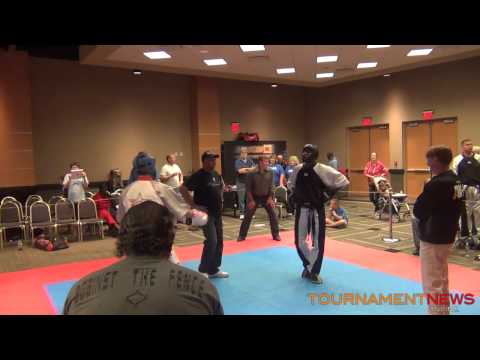 Nick Cain vs Pete Davenport at North American International Karate Championship 2013