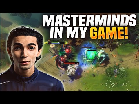 Sumail Playing Against Masterminds of DOTA! The King Is Stuck in 10k MMR...