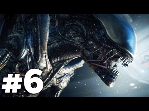 Alien Isolation Walkthrough Gameplay Part 6 - "Android Monsters" (PS4)
