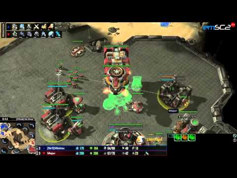 PvT - Welmu vs Major g3 - Nation Wars - Starcraft 2 HD polski komentarz