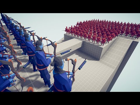 50x FIREWORK ARCHER vs SIEGE ARMY | Totally Accurate Battle Simulator TABS