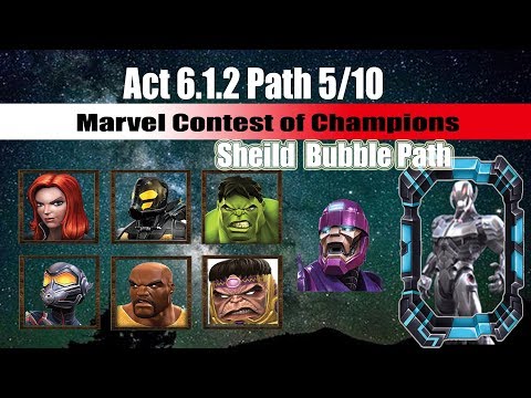Act 6.1.2 Path 5/10 (Shield Bubble Path)  - Marvel Contest of Champions