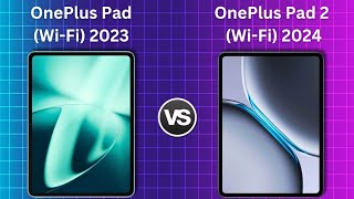 Full Comparison - Oneplus Pad (2023) & Oneplus Pad 2 (2024) #onepluspad2 #onepluspad