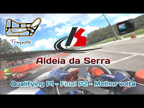 Aldeia da Serra - Traçado 1 - Super Kart 17hp - Pole Position - Melhor Volta - Chegada P2