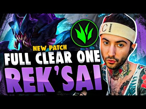 Rank 1 Rek'sai Full Clear Guide No Leash | Simple Clear Beginners & Experts
