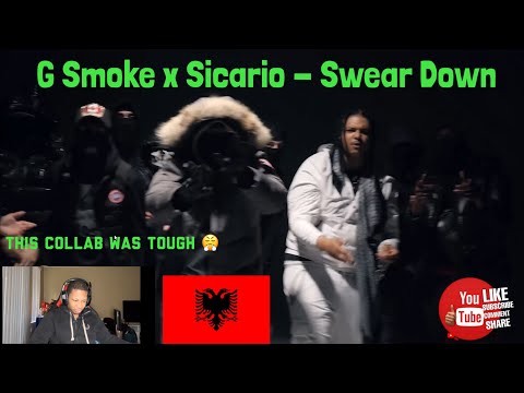 ALBANIAN DRILL REACTION G Smoke x Sicario - Swear Down (Music Video) | Pressplay | Reaction