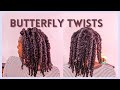 BUTTERFLY TWIST NATURAL HAIR TUTORIAL